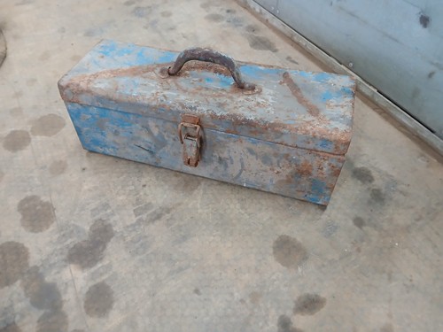 Ford tractor tool box - tractor,