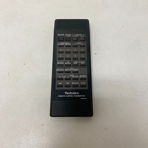 Technics eur64754 remote - technics,
