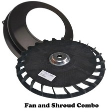 Lawnflite MTD 30inch Fan Deck Shroud 783-0289637 and Fan 731-1583 Combo