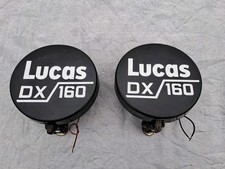 Lucas DX160 Spotlights And Covers  1980's Period
