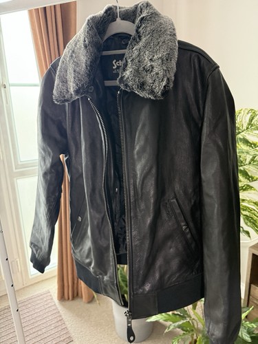 Schott leather jacket - leather, 10