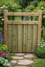 Wooden TVG Garden Gate