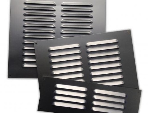Louvre vent aluminium - 9", 3"
