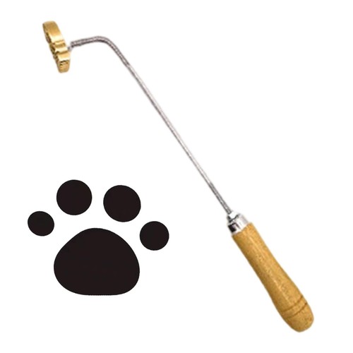Branding iron for cake - cake, wooden