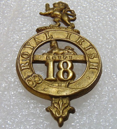 Royal irish 18th regiment - regiment, of