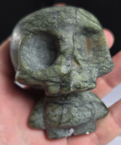 Serpentine skeleton pal - serpentine, 3"