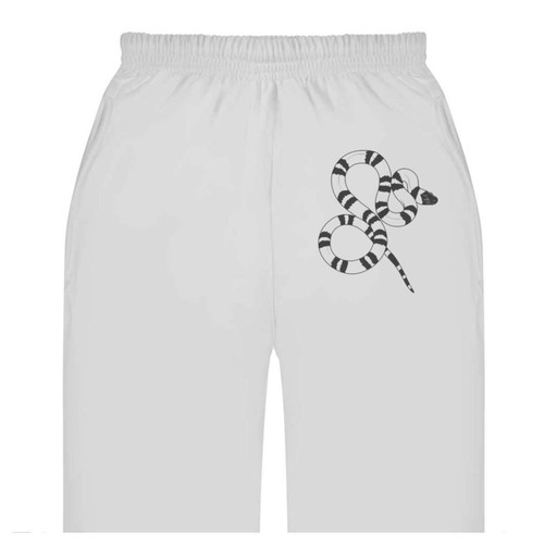 Milk snake adult sweatpants - 'milk,