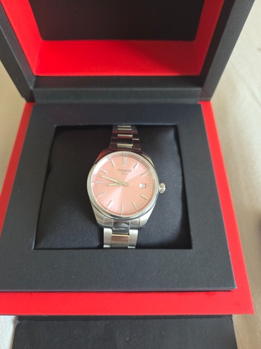 Tissot 100 34mm pink dial - pr,