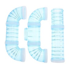  Hamster Tube Set External Cage Tunnel Connection Enclosure Pet Accessories