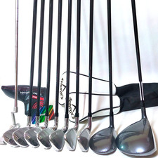 Callaway Warbird RH Golf Set 10-pc R Flex Carbon Shaft Driver to Putter No Bag