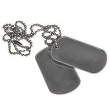 MILITARY DOG TAGS ARMY ID TAG