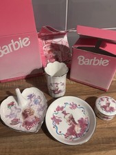 Barbie Aynsley Bone China Set of 4 with Boxes Excellent Condition