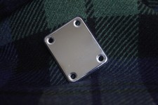 Electric Guitar Stratocaster Telecaster Bass etc Style 4 Hole Neckplate & Gasket