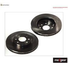2x BRAKE DISCS 19-2478 FOR