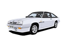OPEL MANTA GTE HATCHBACK CAR ART PRINT PICTURE (SIZE A4). PERSONALISE IT! 