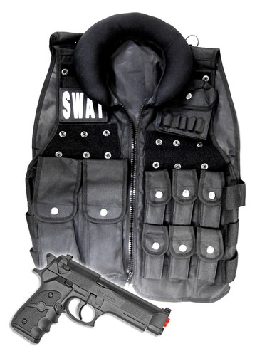 Police swat vest halloween - swat,