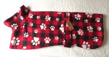 DOUBLE FLEECE DOG COAT L -