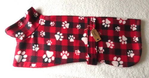 Double fleece dog coat - double,
