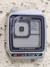 Seiko Men's Watch G757-4000 James Bond Vintage Digital Quartz Not Work  for part