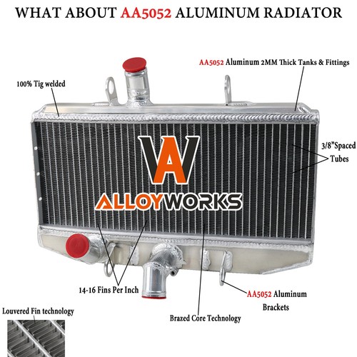 Upgrade aluminum radiator for - upgrade,