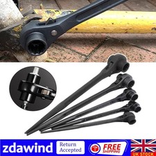 Ratchet Podgers Spanners Steel Erecting Scaffold Tool Wrench 13*17/24*30mm