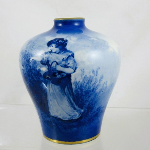 Doulton flambé blue - doulton,