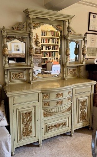 Antique french display cabinet - french,