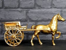Vintage Decorative Brass Horse