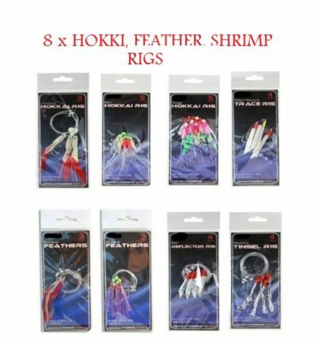 Packs mackerel feathers bass - feathers,