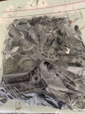 500g GENUINE DARK STONE GREY LEGO BULK LOT OF ASSORTED BRICKS PARTS & PIECES