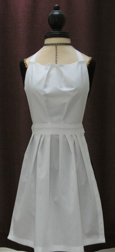Full victorian maid apron - full,