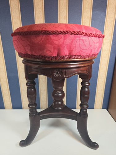Antique mahogany upholstered - mahogany,
