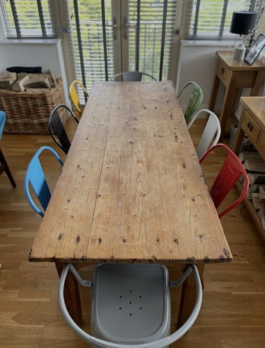 Tolix dining chairs 8 - dining,