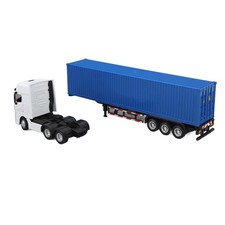 :(Blue)Container Truck Model