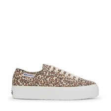 Superga - Sneakers,Donna,casual,modello 3740 Platform Leopard Print Leggera