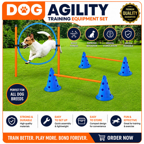 Dog agility set - jump, training