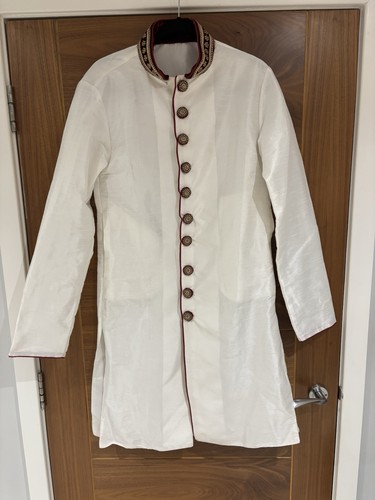 Men indian white burgundy - indian,