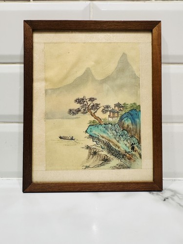 Vintage chinese watercolor - vintage,