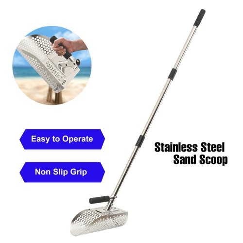 Metal detector sand scoop - metal,