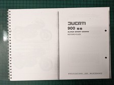 Ducati Bevel Twin 900SS  Photo copy of owners handbook in A4 format.