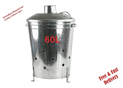 60litre 60l galvanised - 60litre,