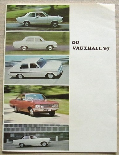 Vauxhall car sales brochure - car,