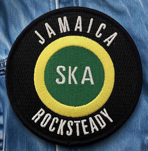 Ska reggae skinhead patch - ska,