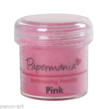 Docrafts Papermania Embossing Powder in 25 Colours Silver Pink Tinsel Lilac Moss