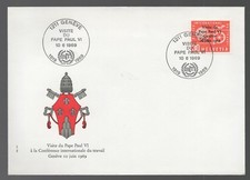 1969 Switzerland Pope Paul VI
