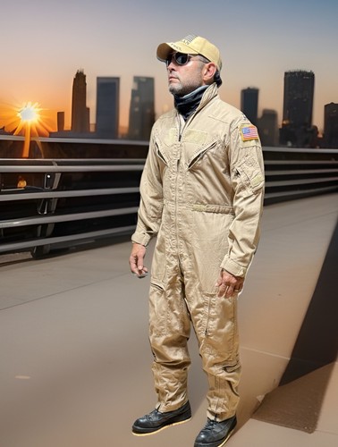 Military flyers flight suit - military,