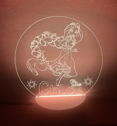 Rapunzel themed led night - rapunzel,
