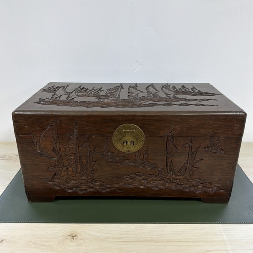 Antique chinese camphor - chinese, chest