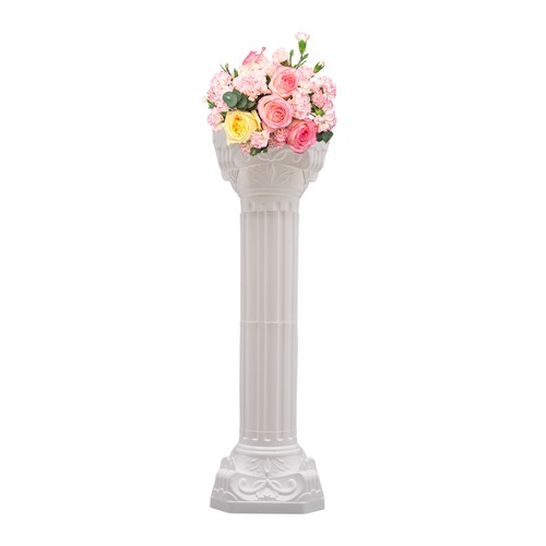 2pcs white plastic - 34.65",