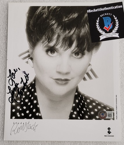 Linda ronstadt bas beckett coa - bas,